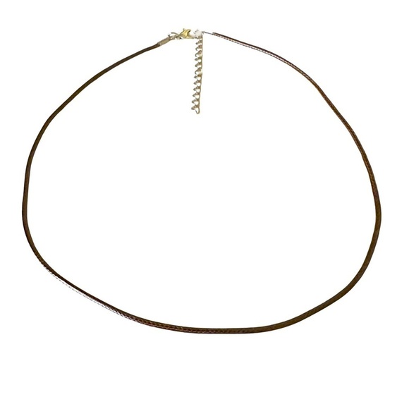 🔴 5 for $10 ONE Darker Brown Hemp Rope Necklace for Jewelry Making - Picture 2 of 6